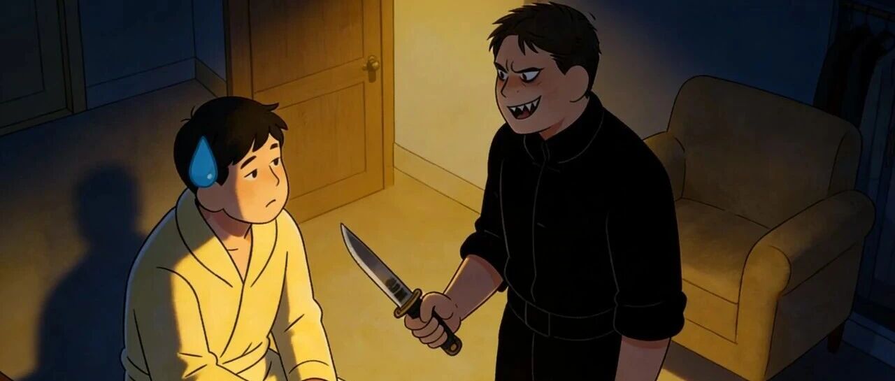 带刀跟人谈心,你信吗?