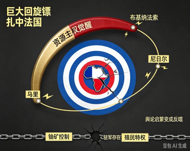干得漂亮，这把回旋镖精准击中法兰西！中国笑了！